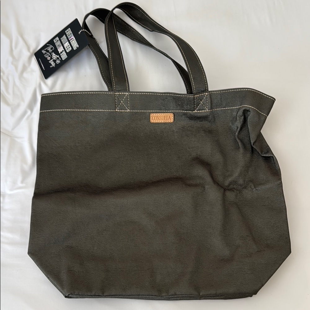 Consuela Tote Bag - Dark Green
